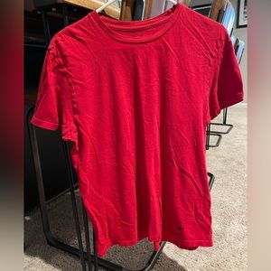 Red polo t shirt size m